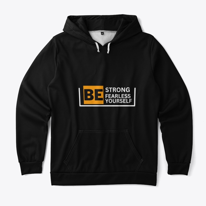 BE STRONG Quote Design T-Shirt