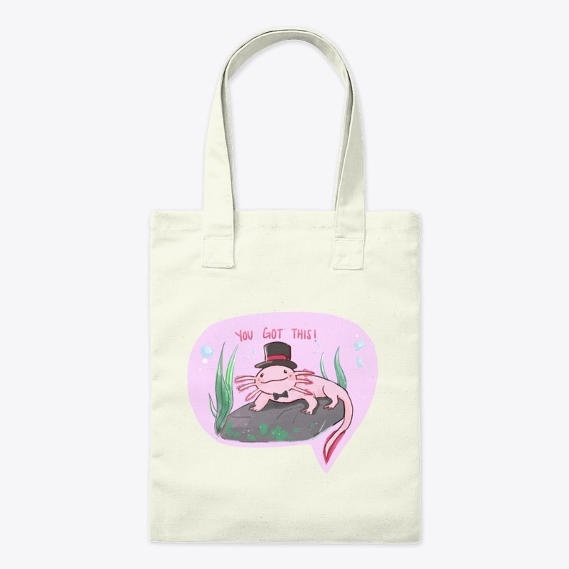 Axolotl Tote Bag