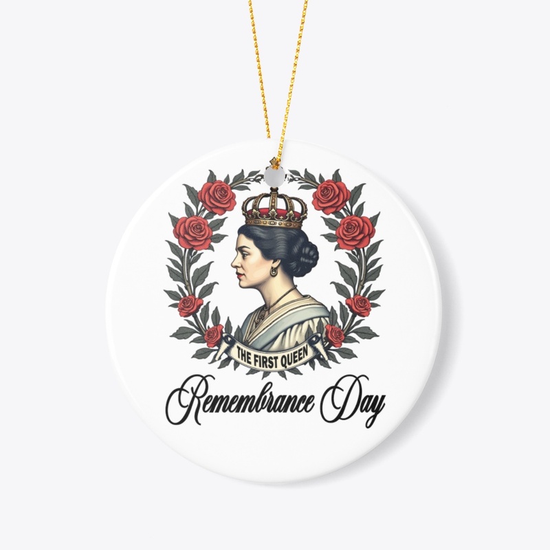 The first Queen remembrance day T-shirt.