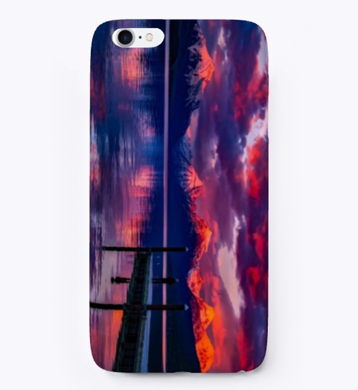 beautiful lake iphone case 