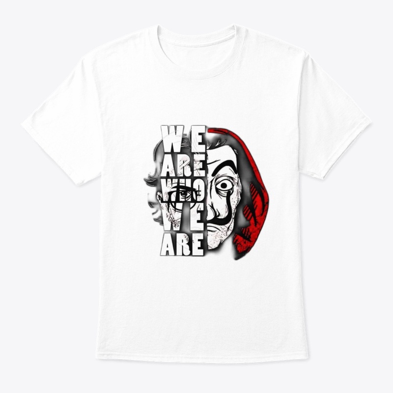 "We Are Who We Are Mask Hoodie"