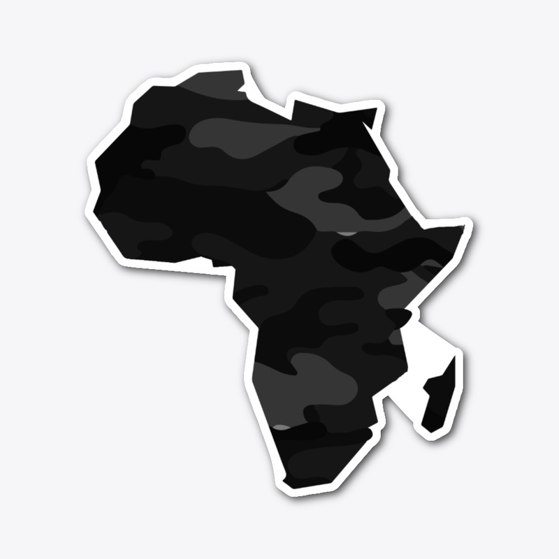 African Camo Map