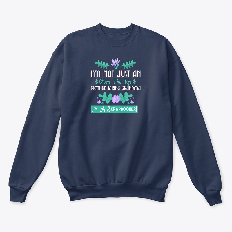 Picture Taking Grandma Crewneck