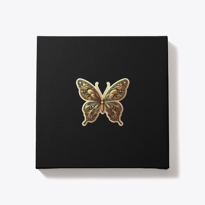 Golden butterfly 