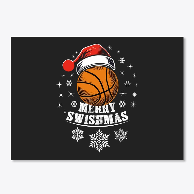Merry Swishmas, for Basket ball Fans