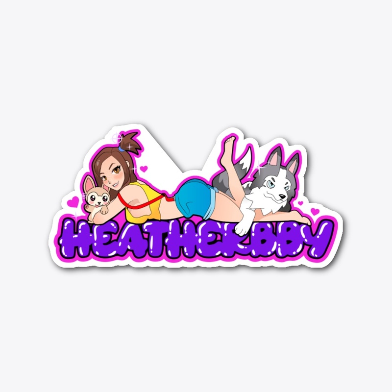 Heatherbby and Pups Sticker