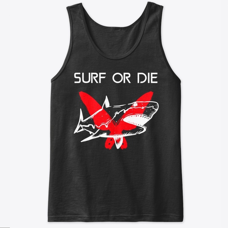 Surf or die shark knives