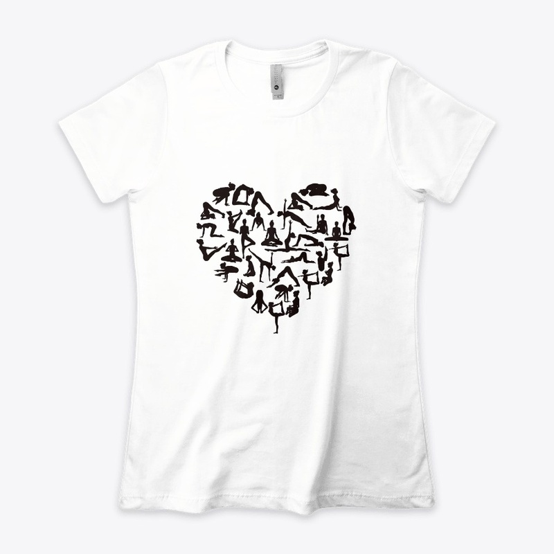 Yoga heart - yoga shirt