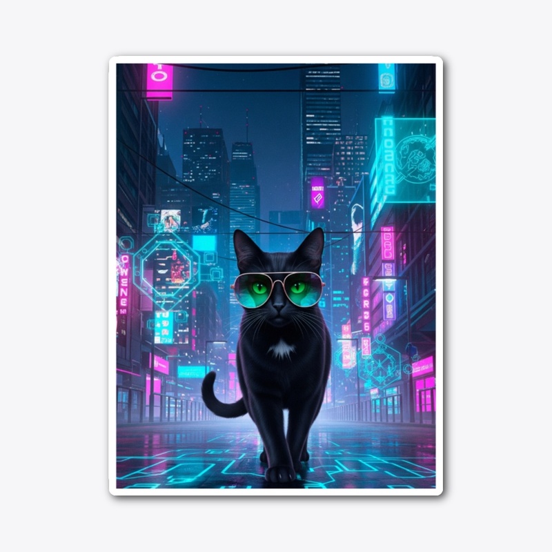 Cat in Glasses