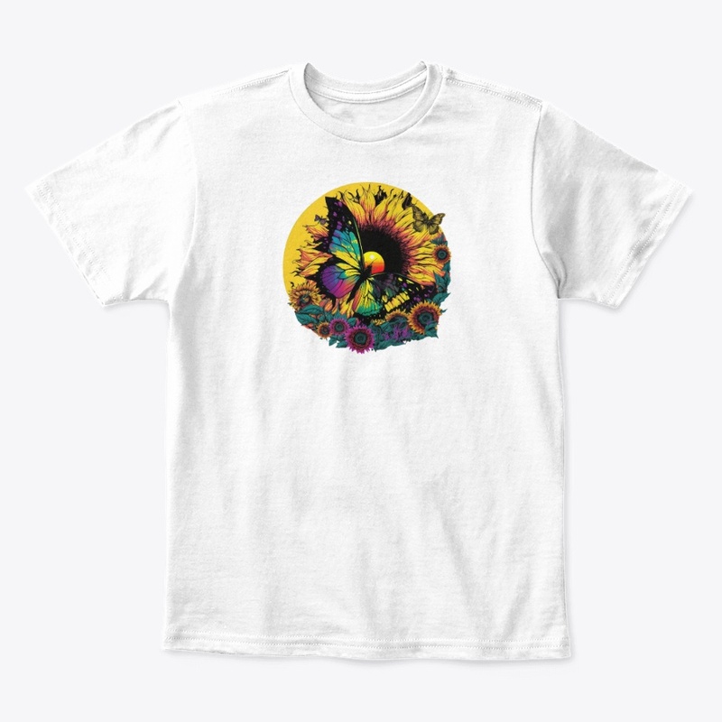 Sunflower Butterfly children's clothes 