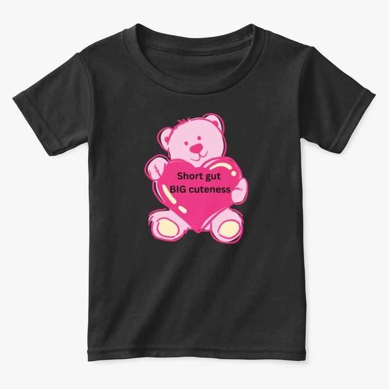 Short gut but BIG on cuteness bear