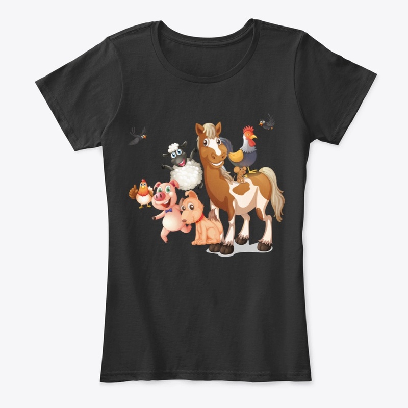 Cute farm animals