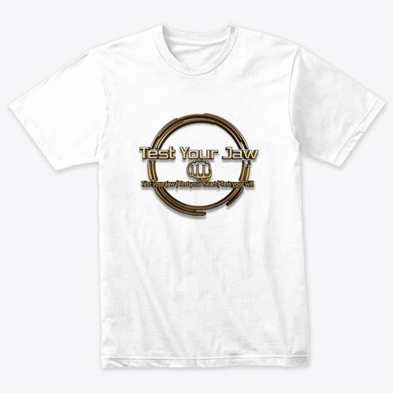 Men Urban Test Your Jaw Graphic T-shirt