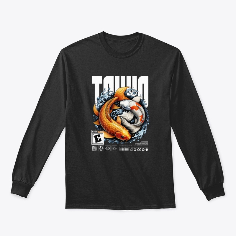 Koi Fish Tokyo Japan Graphic Merch