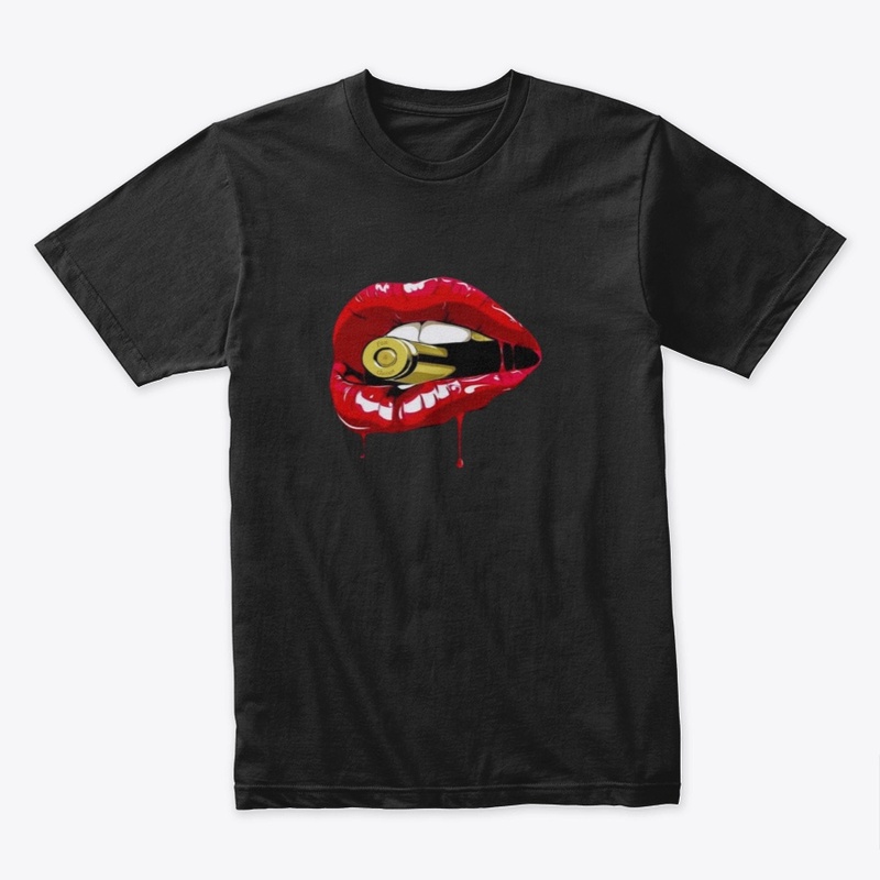 Fun &amp; Games Bullet between lips