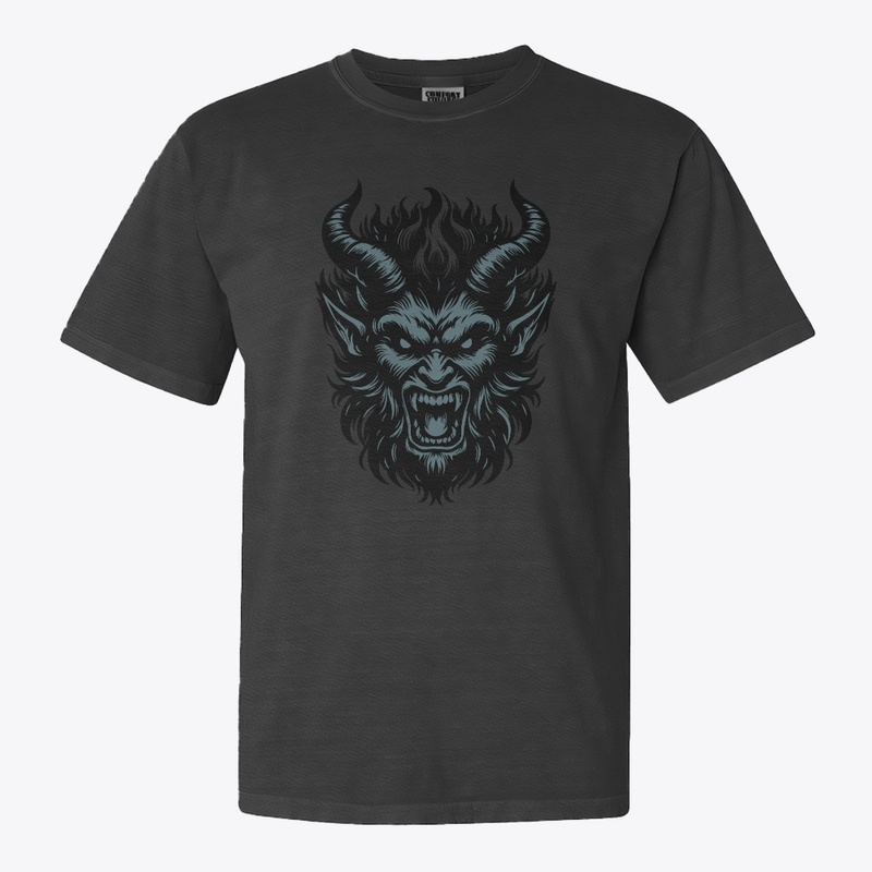 Intense Angry Demon Artwork