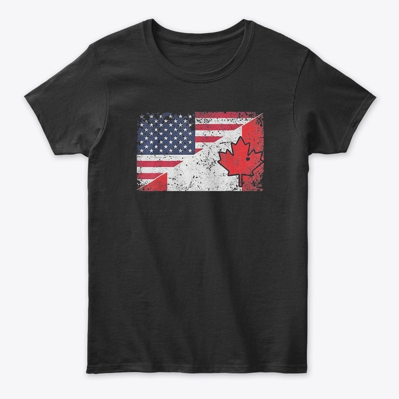 Canada Flag American Flag