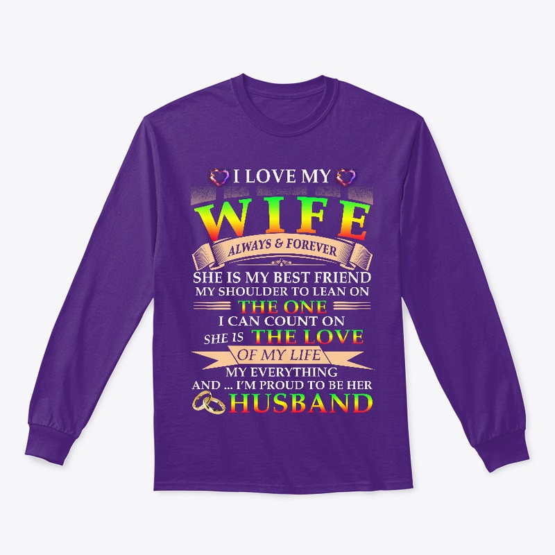 I'm proud to be her husband