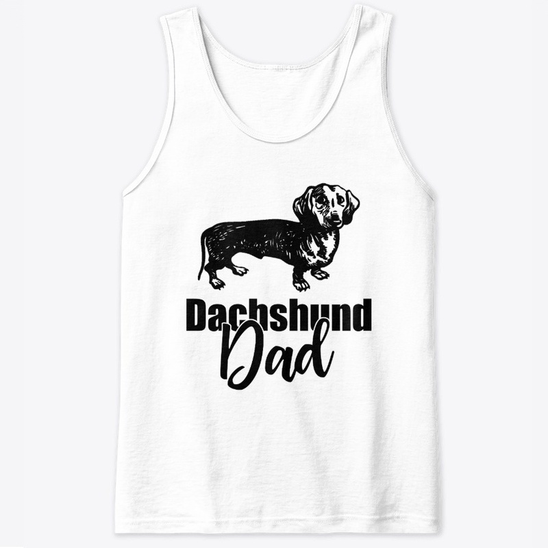 Dachshund Dad Tank Top