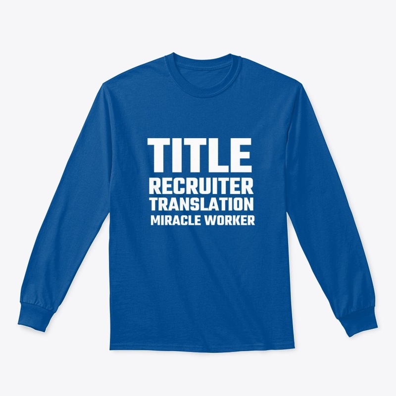 Funny Recruiter Design