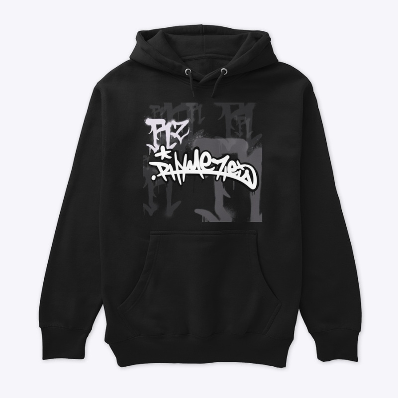 RZ Rhymeztein Represent Black Hoodie