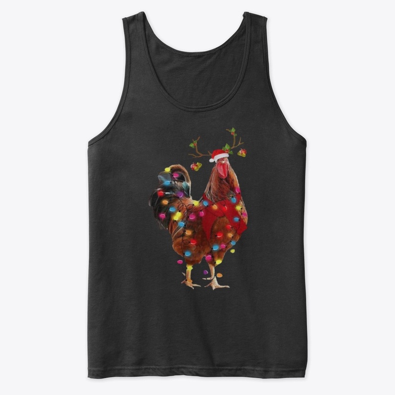 CHICKEN CHRISTMAS NEW T SHIRT