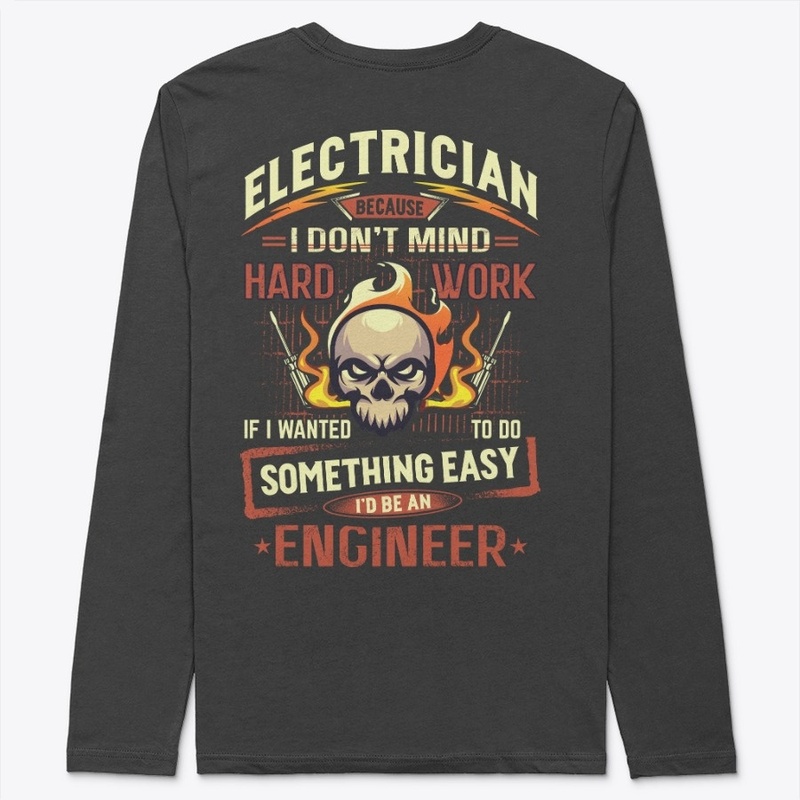 Hardworking Electrician Hoodie