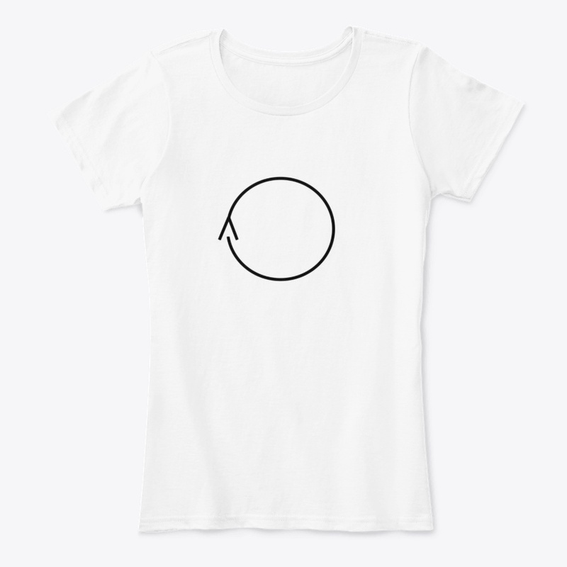 Black Minimalist Ouroboros