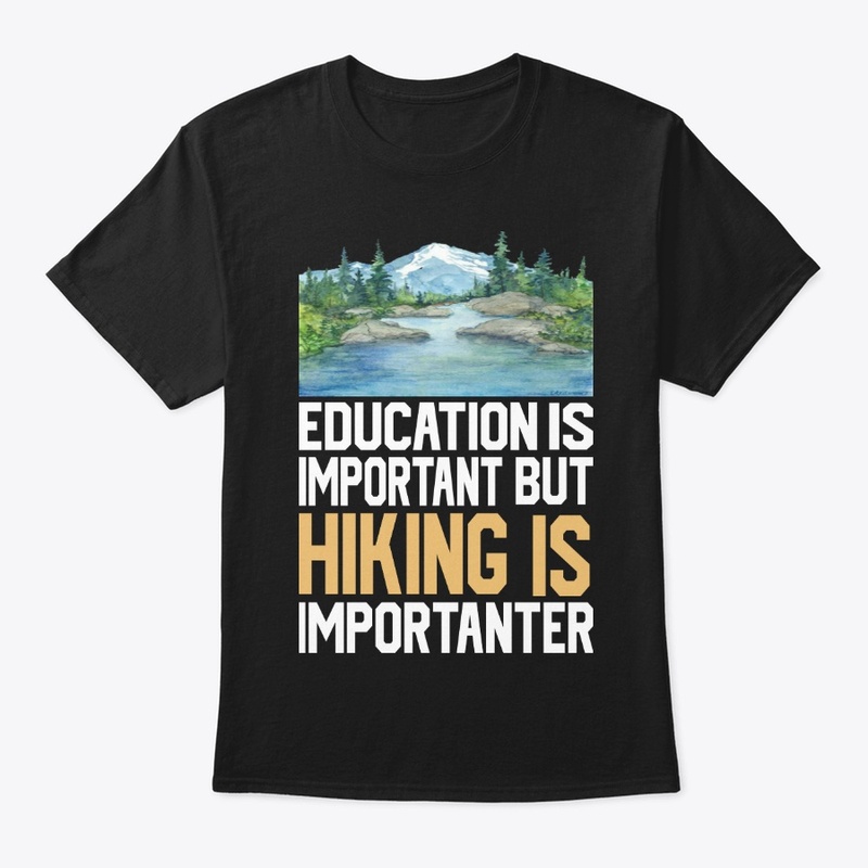 Importanter hiking t shirts 
