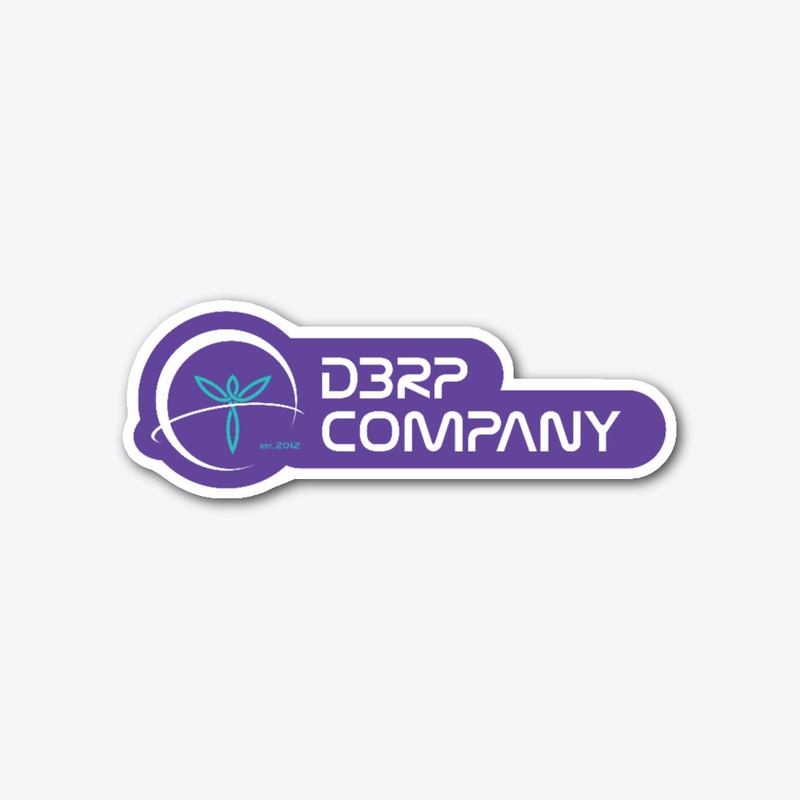 D3RP Logo Alt Sticker - Purple