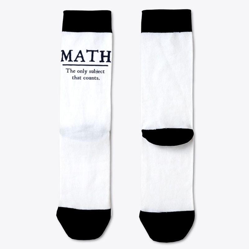 Math the only subject that counts.