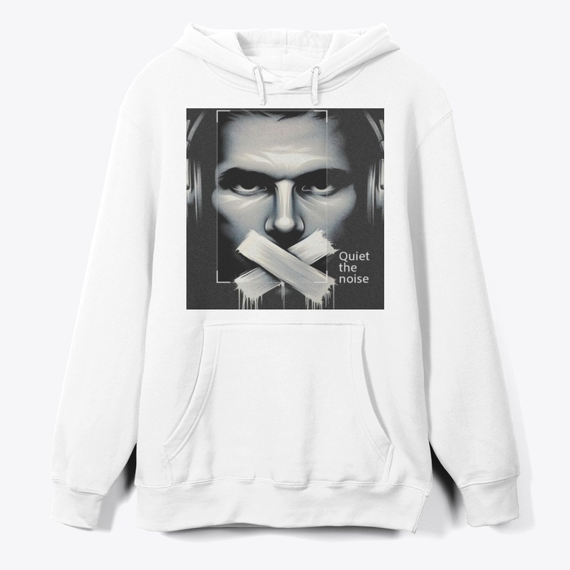 A T SHIRT DESIGN QUIT AND NOISE