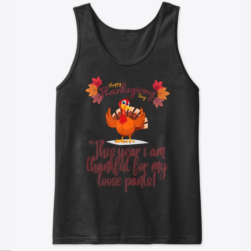 Funny thanksgiving - thankful loose pant