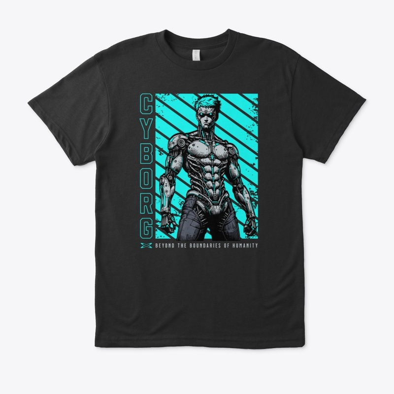 Cyborg Man of Steel Android Sci-fi Merch
