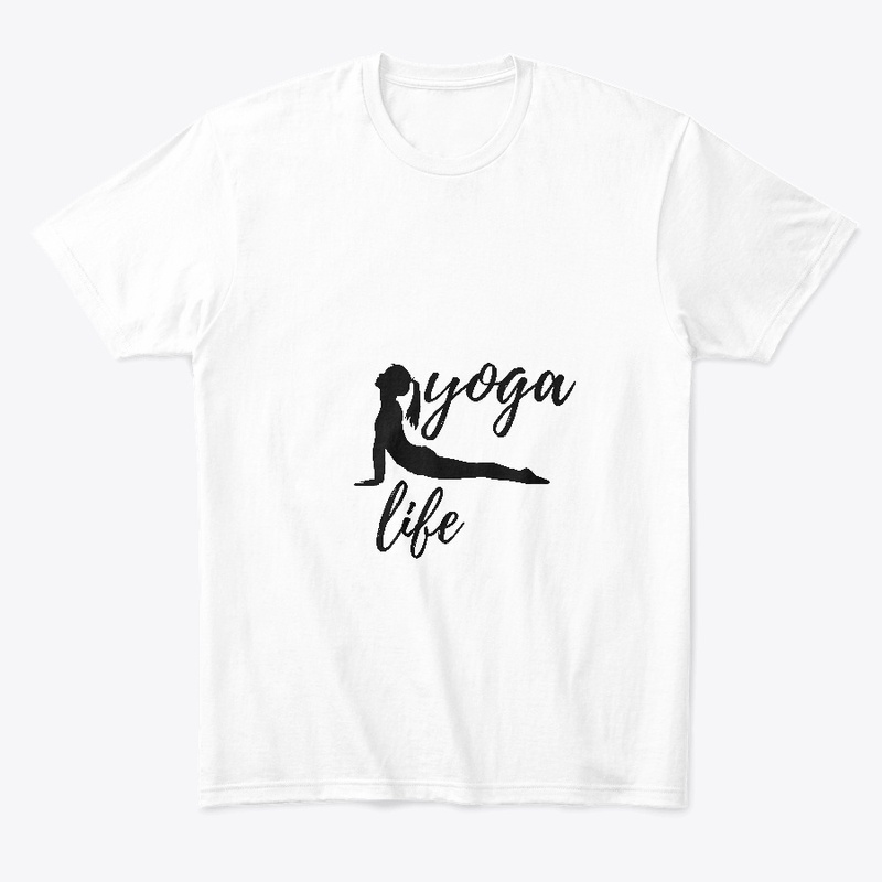 Yoga Life Black Letters 