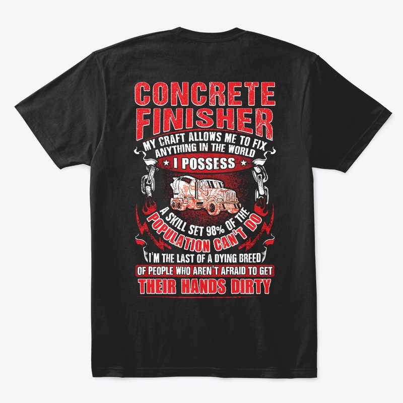 Concrete Finisher's Craft Hoodie