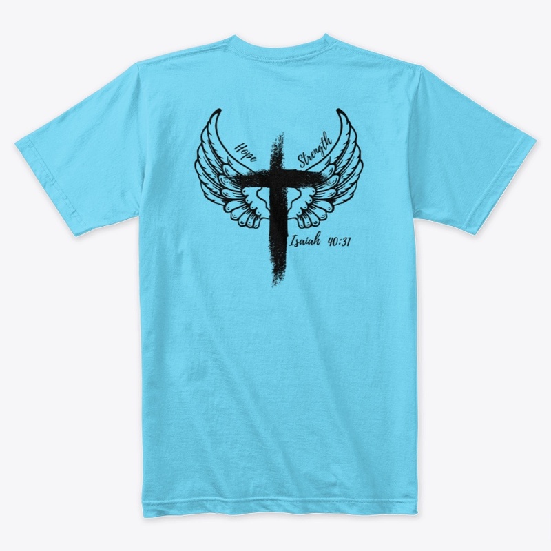 ANGEL WINGS CHRISTIAN TSHIRT