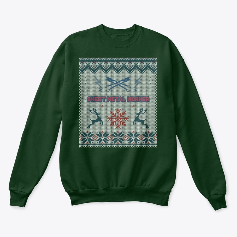 Ugly Sheet Metal Worker Sweater