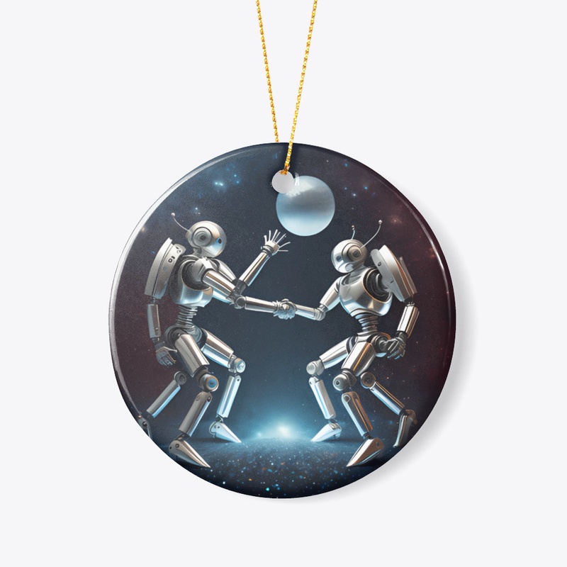 Robots playing with a ball