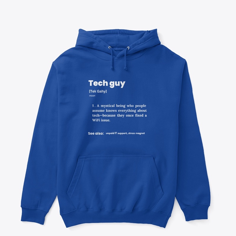TechGuy Funny T Shirt for Coders & Geeks