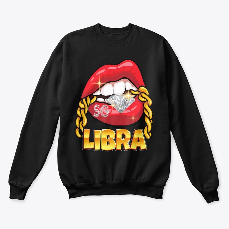 Juicy Lips Gold Chain Libra