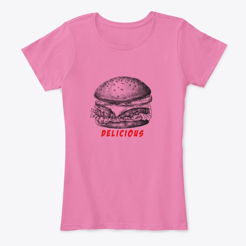 funny burger t-shirts
