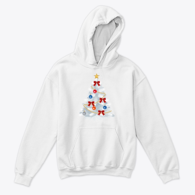 White Christmas Tree