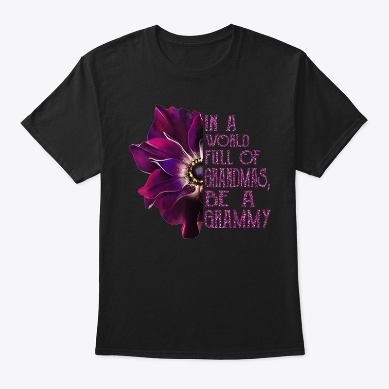 Grandmas Grammy Anemone T-Shirt Gift