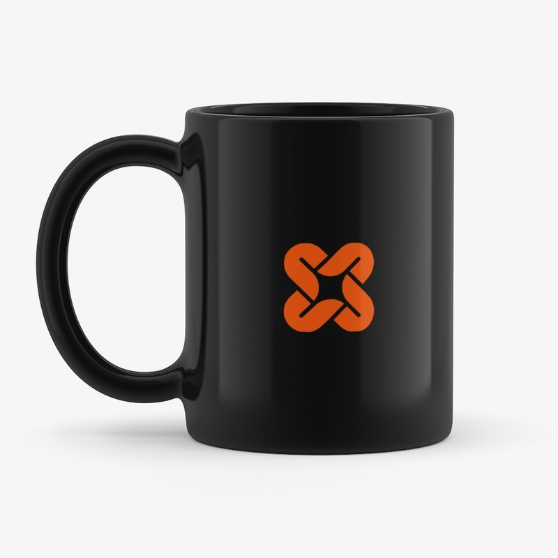 XINJI Super Hot Black Mug  