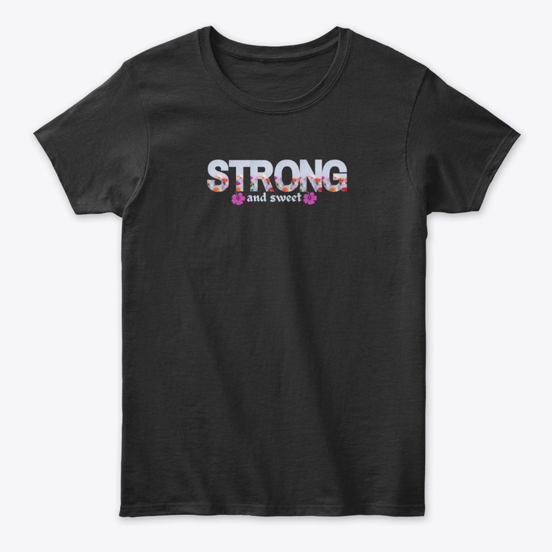 Strong and sweet floral design