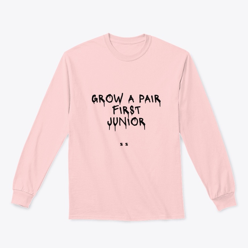 Grow a Pair First Jnior - Classic Long Sleeve Tee - Classic Long Sleeve Tee - Classic Long Sleeve Tee - Classic Long Sleeve Tee