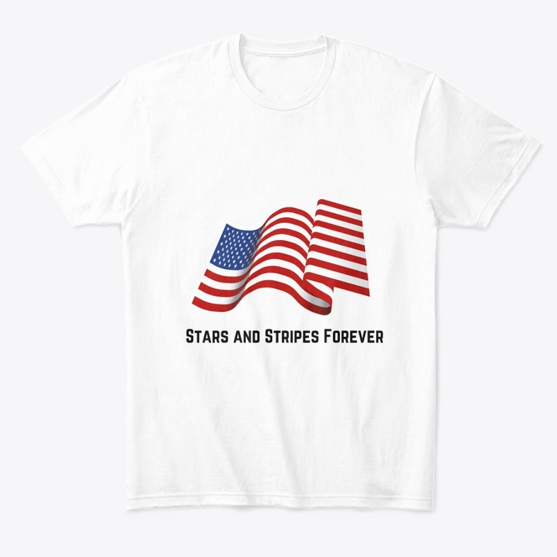 USA White T-shirt