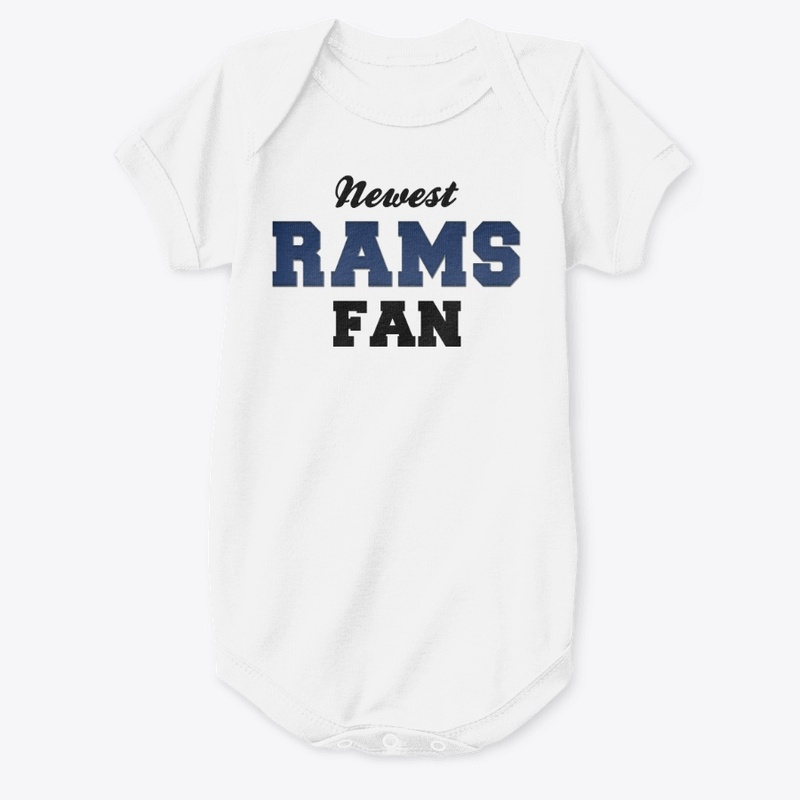Newest Rams Fan Short-Sleeve Onesies
