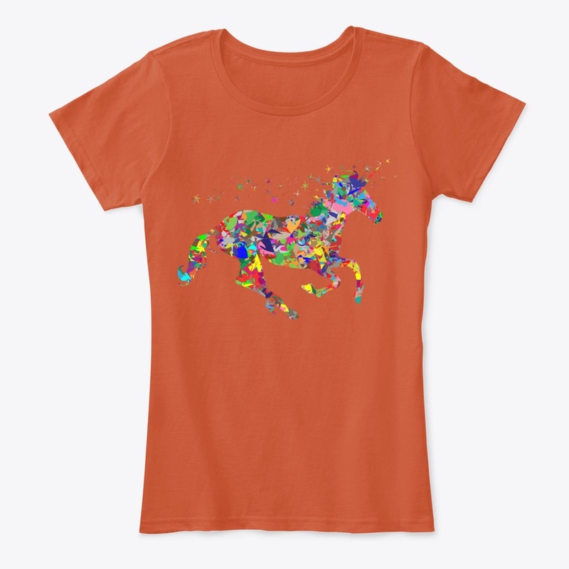 beautiful unicorn girl t-shirt